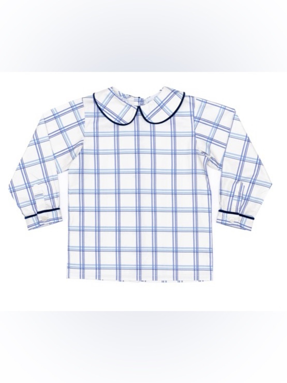 Henry Duvall Long Sleeve Henry Peter Pan in Prescott Plaid (Size: 4T) NWOT